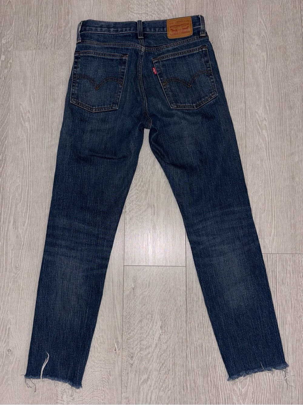 Levi's Dark Blue Slim Straight Jeans